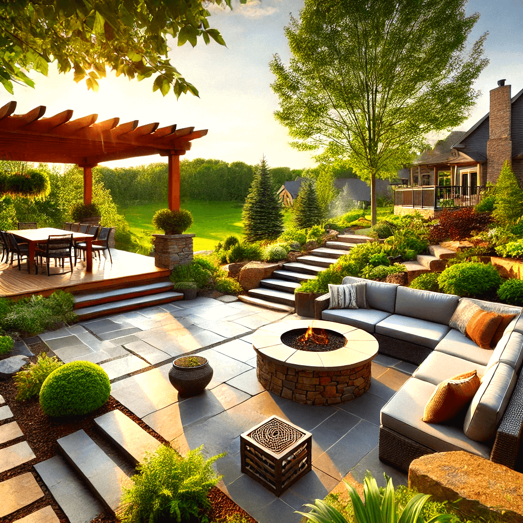 Enhance your Minnesota yard with durable hardscaping, patios, fire pits, and structures designed for beauty, function, and all-season enjoyment in 2025.