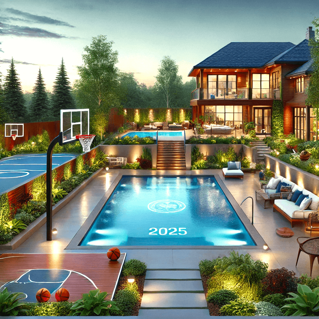 Transform your Minnesota yard in 2025 with a pool, basketball court, and garden space for ultimate outdoor living and property value boost!